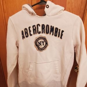 Abercrombie Off White Hoodie Size XL